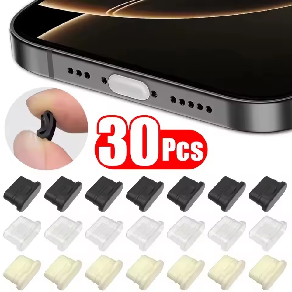 Usb C Hub - Tapas antipolvo de silicona suave para