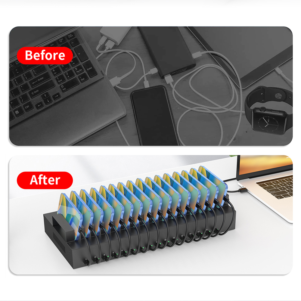 Usb C Hub - Adaptador Multipuerto USB Tipo-C CA16-165C de