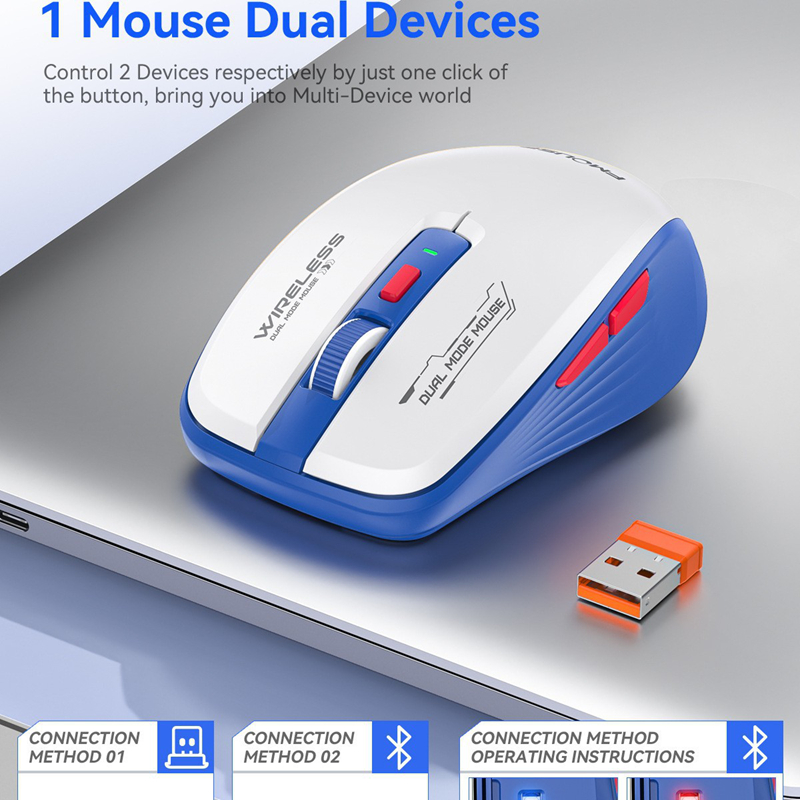 Ratón inalámbrico Bluetooth M3 - Laptop Mouse reseña y precio
