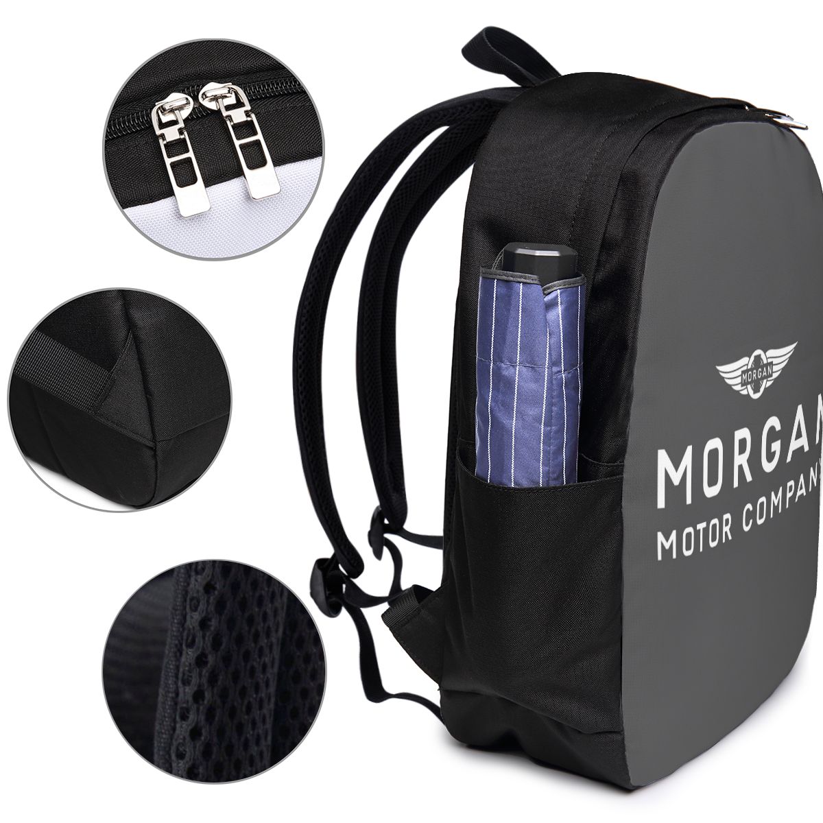 Mochila Morgan Motor Car Compa - Laptop Bag reseña y precio
