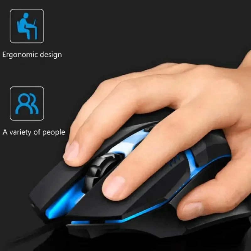 Ratón para juegos con cable US - Laptop Mouse reseña y precio