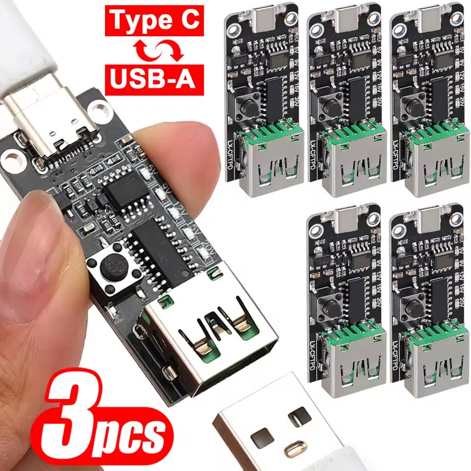1-3PCS Placa de disparo USB-C  - Usb C Hub reseña y precio
