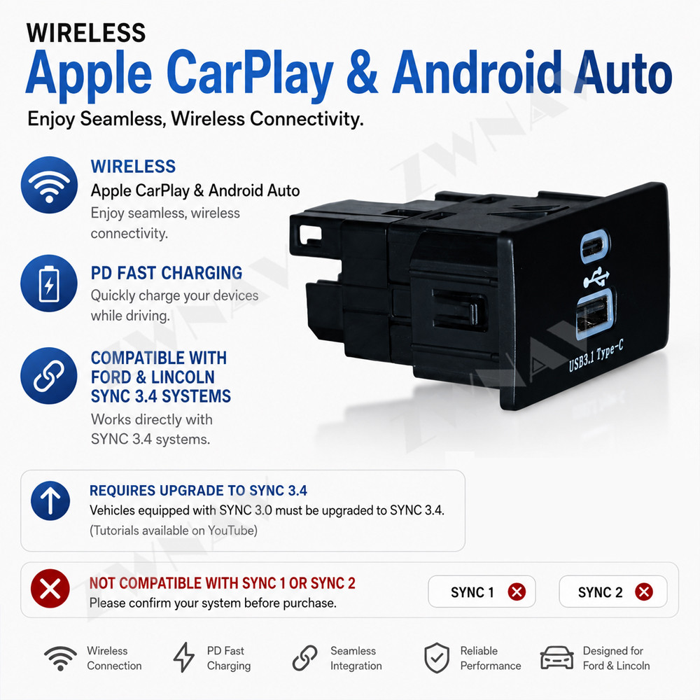 Adaptador Inalámbrico CarPlay  - Usb C Hub reseña y precio