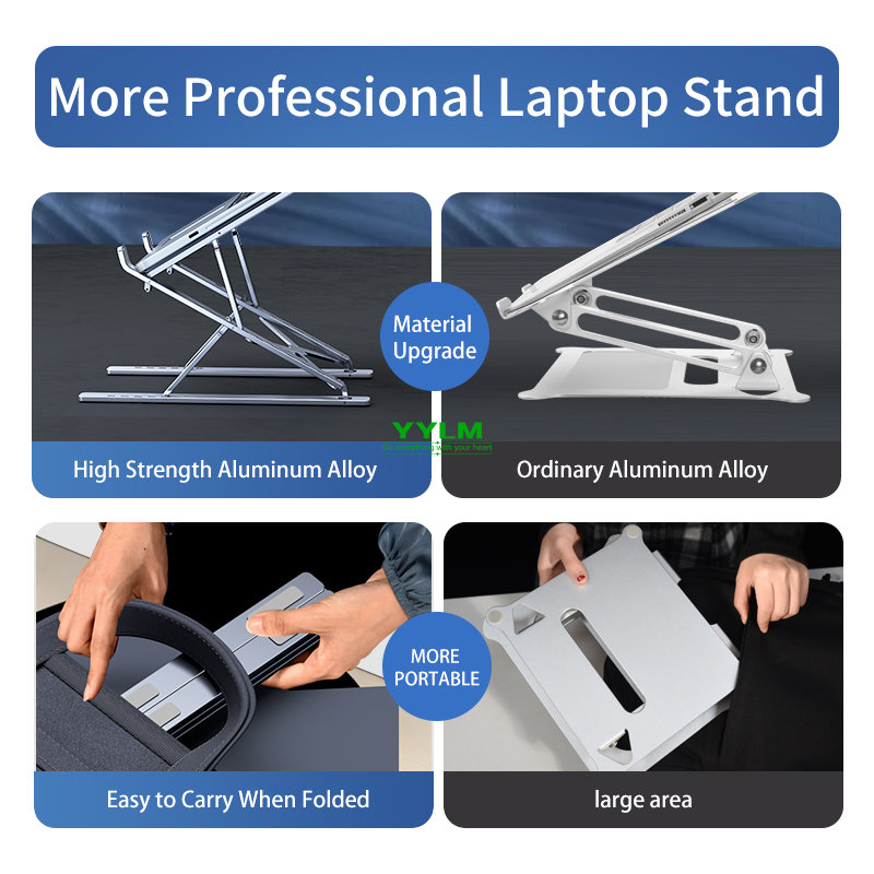 YYLM nuevo soporte ajustable N - Laptop Cooling Pad reseña y precio