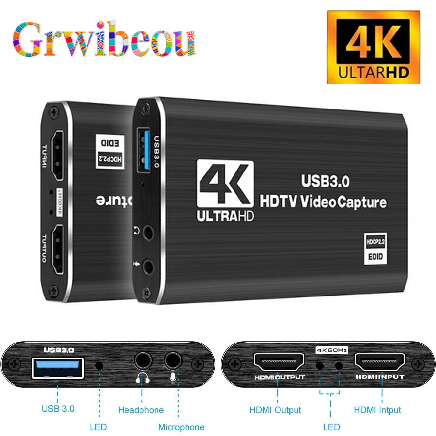 Tarjeta de captura de vídeo 4K - Hdmi Cable reseña y precio