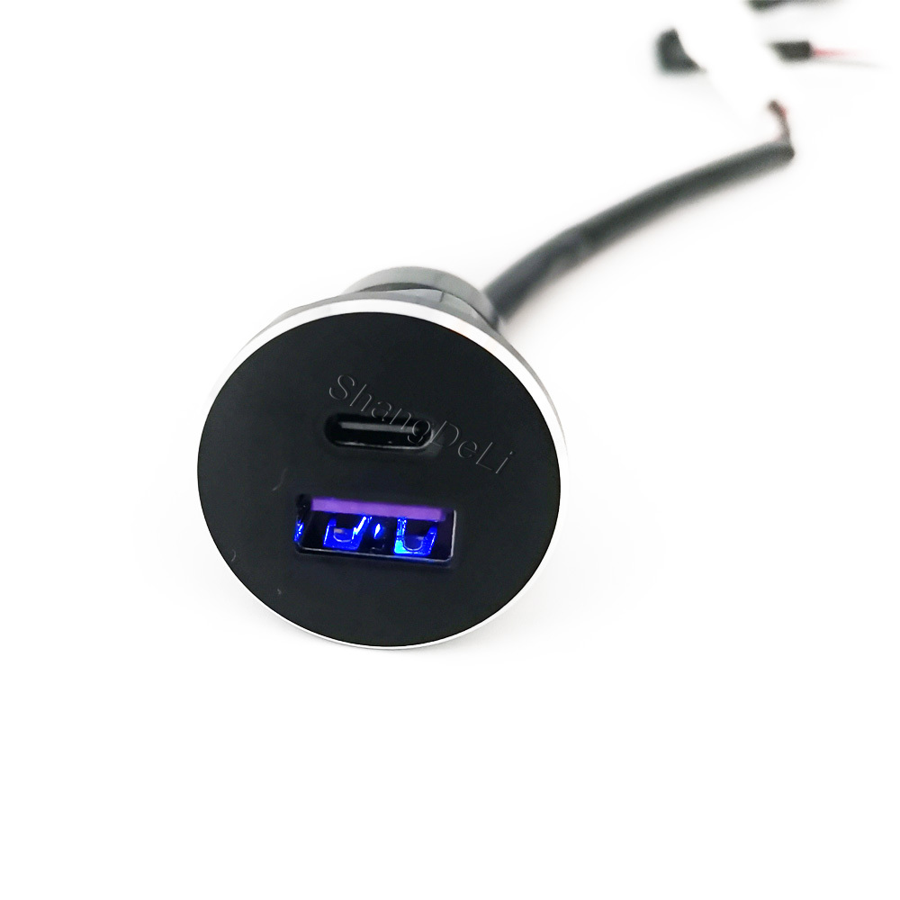 Cargador de coche con doble pu - Usb C Hub reseña y precio
