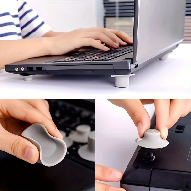4 almohadillas de refrigeració - Laptop Cooling Pad reseña y precio