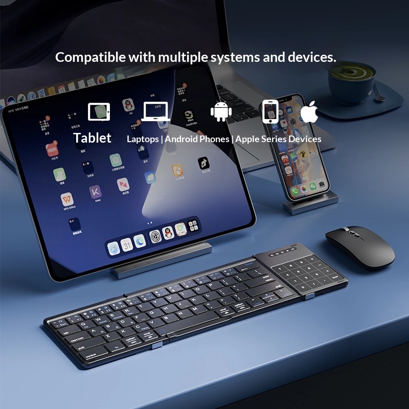 Teclado inalámbrico Bluetooth  - Laptop Mouse reseña y precio