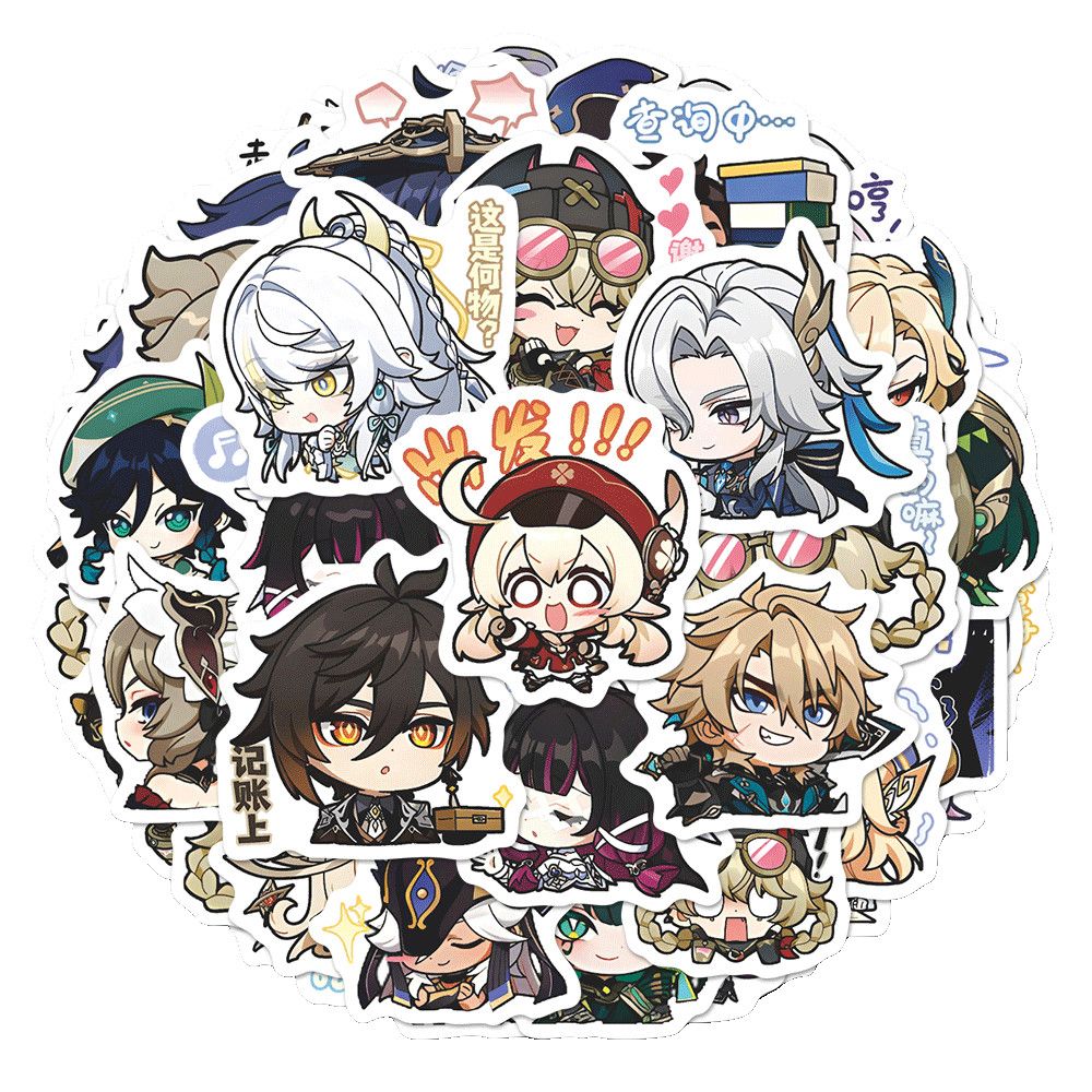 64 pegatinas de anime de Gensh - Laptop Accessories & Repair Jagtap Dairy Pimple Nilakh Pimpri Chinchwad Maharashtra reseña y precio